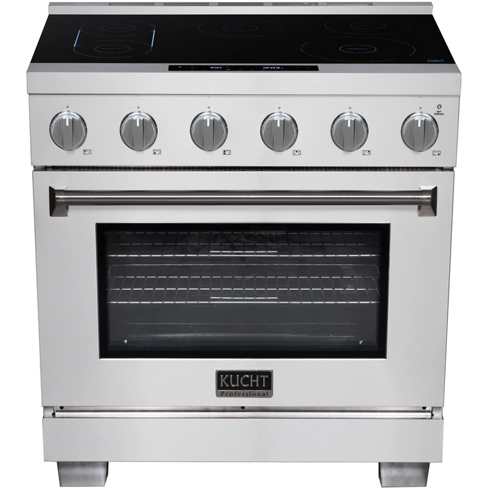 Kucht 36" Freestanding Induction Range KIN36-SS