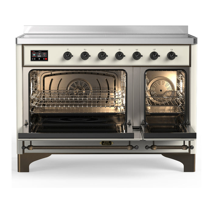 ILVE 48"Majestic III Induction Range, UMIB48QNR3 — UMIB48QNR3AWB