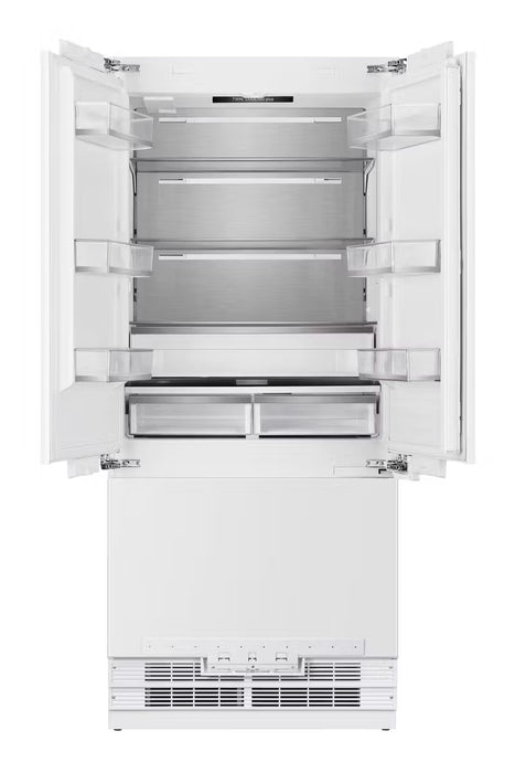 Elica 36" French Door Built-In Bottom Mount, Panel Ready Refrigeration, ER36FRB19IPR