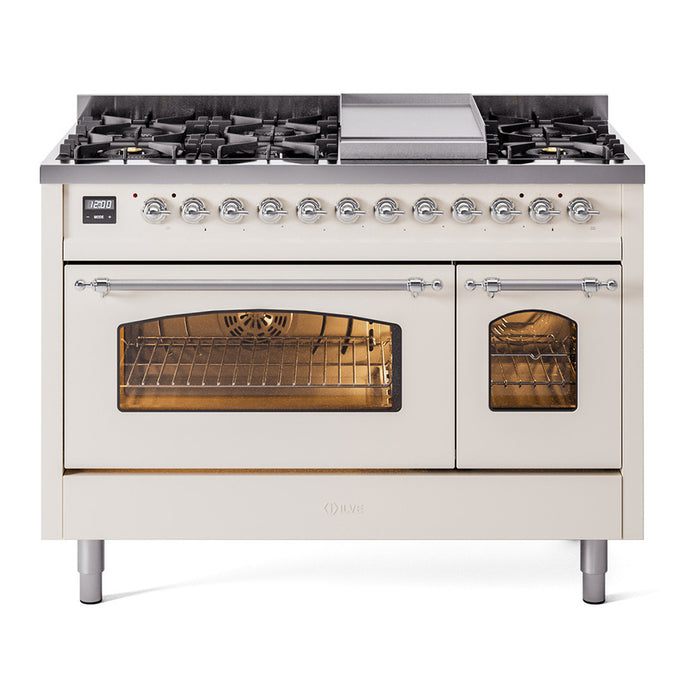 ILVE Nostalgie II 48" Dual Fuel Range, UP48FNMP