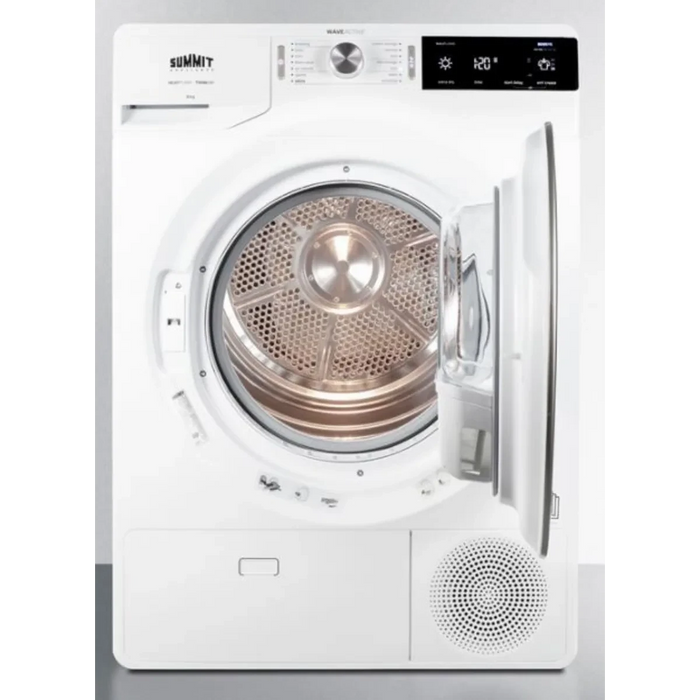 Summit 24" Wide 208-240V Heat Pump Dryer SLD242W