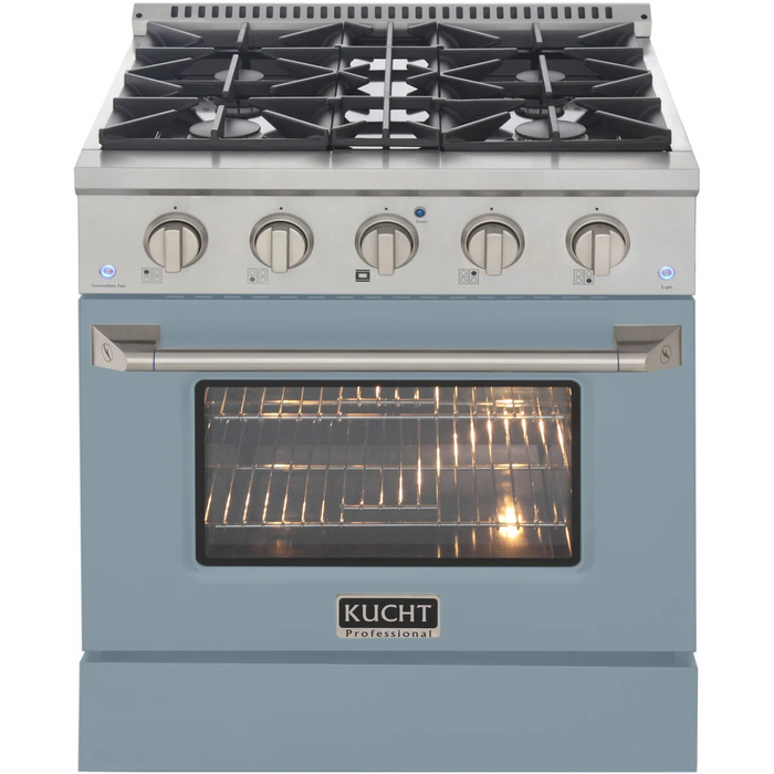 KUCHT 30" Freestanding Gas Range, KNG301-LE