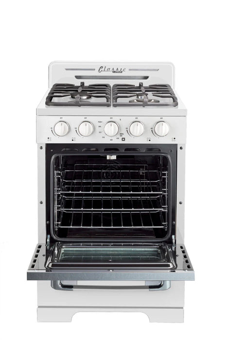 UNIQUE 24" Classic Retro Offgrid Range, UGP-24CR OF1 W
