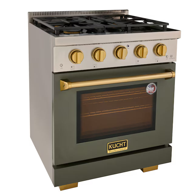 KUCHT 30" Natural Gas Range, KFX3000X-70AG