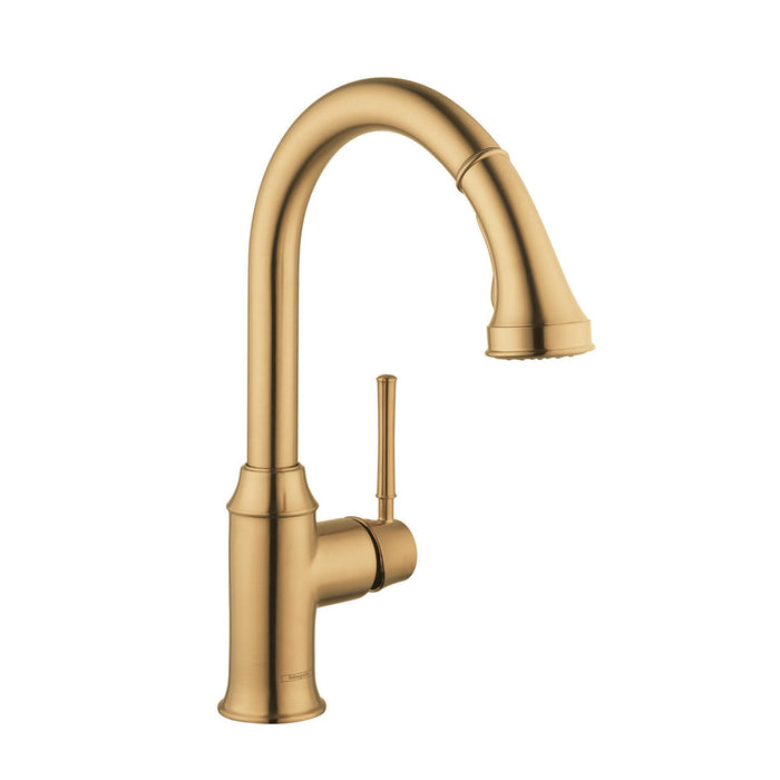 Hansgrohe Talis C HighArc Kitchen Faucet, 2-Spray Pull-Down