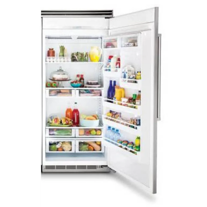 Viking® 5 Series 36" Stainless Steel Built In Counter Depth Refrigerator VCRB5364RSS