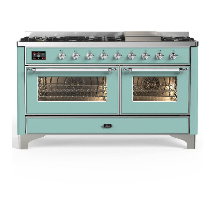 ILVE Majestic III 60" Dual Fuel Range UM60FNR3MM