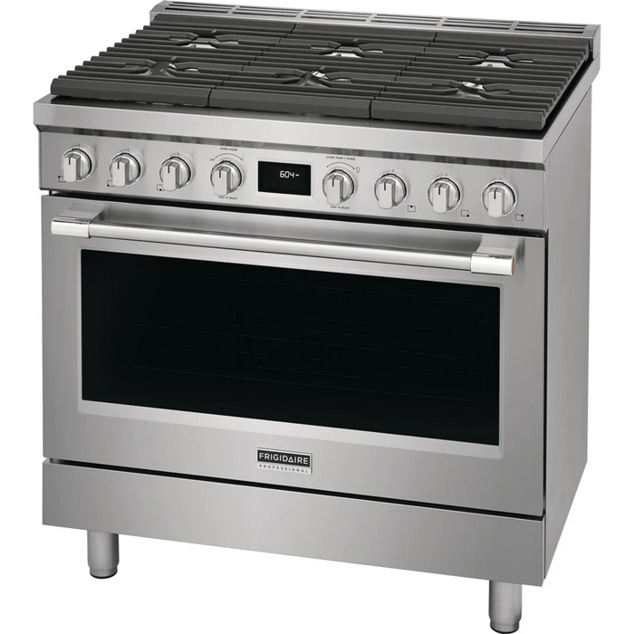 Frigidaire 36" Freestanding Dual Fuel Range PCFD3670AF