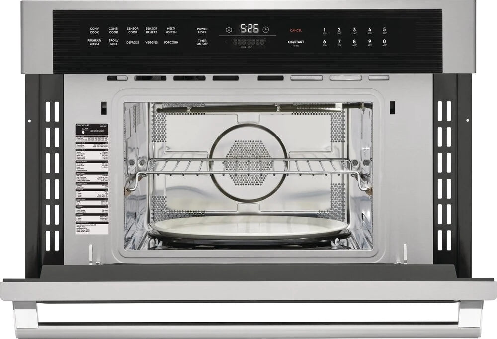 Electrolux 30" Built-In Microwave Oven with Drop-Down Door, Stainless Steel EMBD3010AS