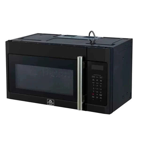 FORNO Fornace 30" Over The Range Microwave Black FOTR3038-30BLK