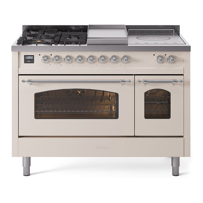 ILVE Nostalgie II 48" Dual Fuel Range UP48FSNMP