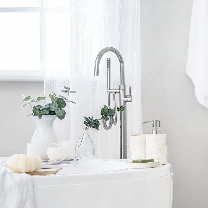 ZLINE Emerald Bay Bath Tub Filler in Chrome EMBY-BTF-CH