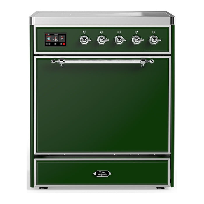 ILVE 30"Majestic III Induction Range, UMIB30QNR3 — UMIB30QNR3AWB