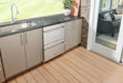 THOR Kitchen 24" Indoor or Outdoor Refrigerator Drawer - Angle View