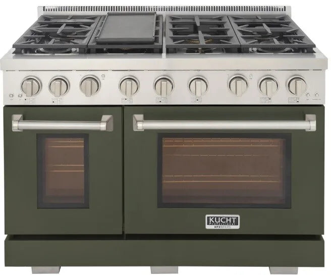 Kucht 48" Freestanding Professional Gas Range Liquid Propane KFX4800X/LP-G