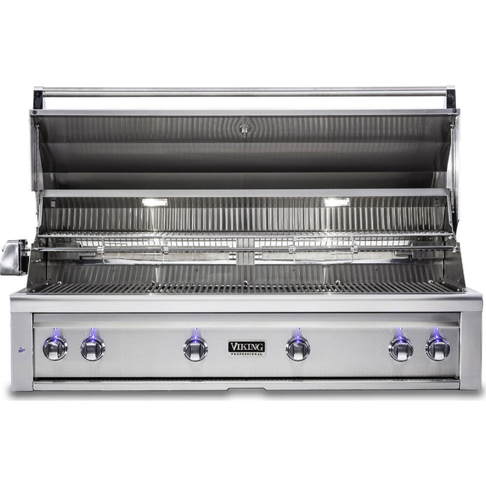 VIKING 5 Series 54" Built-in Grill, ProSear Burner and Rotisserie, VQGI5541