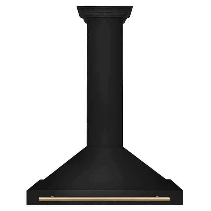 ZLINE Convertible Black Stainless Steel Wall Mount Range Hood BSKB4Z-36-CB