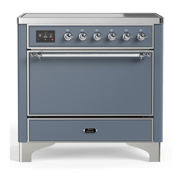 ILVE 36"Majestic III Induction Range, UMIB36QNR3 — UMIB36QNR3AWB