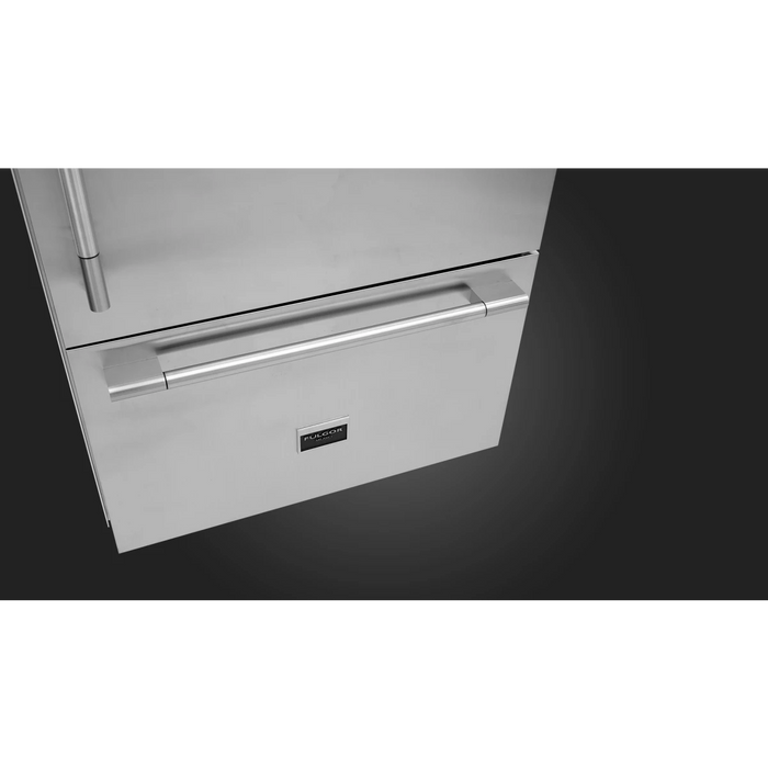 FULGOR 36" Built-In Bottom Mount Refrigerator, F7PBM36S1R
