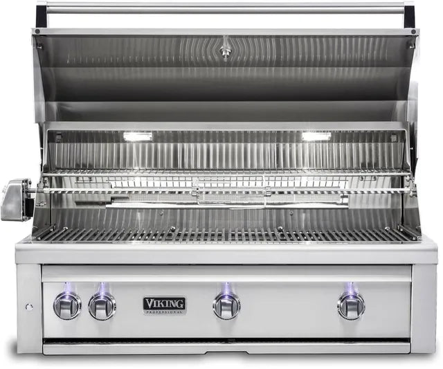 Viking® 5 Series 4-Burner Stainless Steel Built In Natural Gas Grill VQGI5421NSS