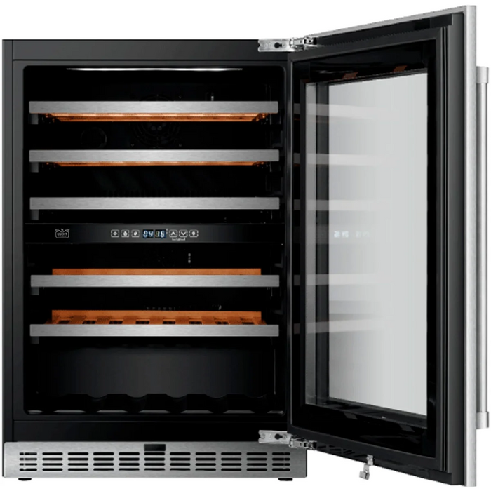Kucht 24" Freestanding/Built-In Under Counter Dual Zone Wine Cooler K24US
