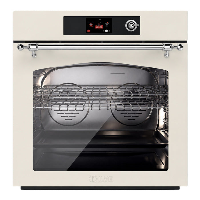 ILVE Nostalgie II 30" Pyrolytic Single Wall Oven UOV30NTPYAW