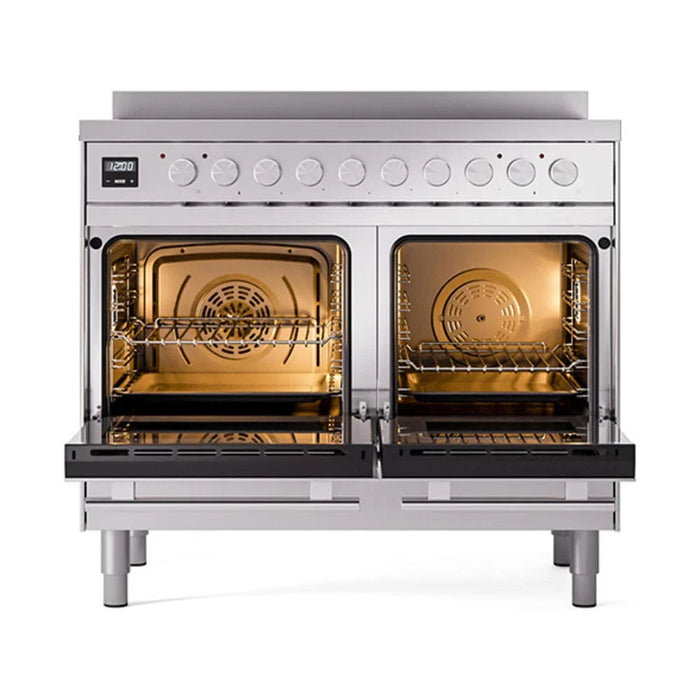 ILVE 40"Professional Plus Induction Range, Stainless Steel UPDI406QMPSS