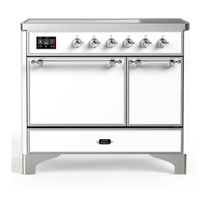 ILVE 40"Majestic III Induction Range, UMDIB40QNR3 — UMDIB40QNR3AWB