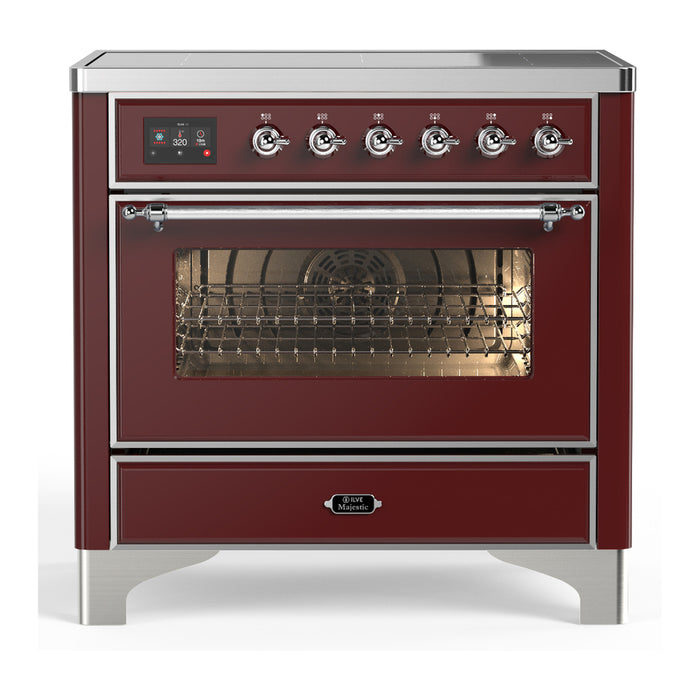 ILVE 36"Majestic III Induction Range, UMIB36NR3 — UMIB36NR3AWB