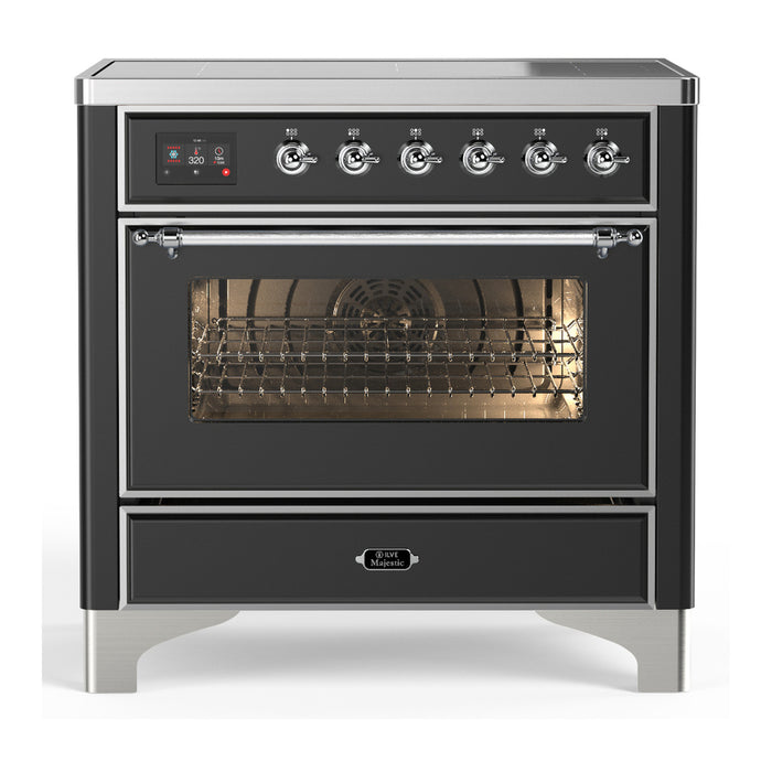 ILVE 36"Majestic III Induction Range, UMIB36NR3 — UMIB36NR3AWB