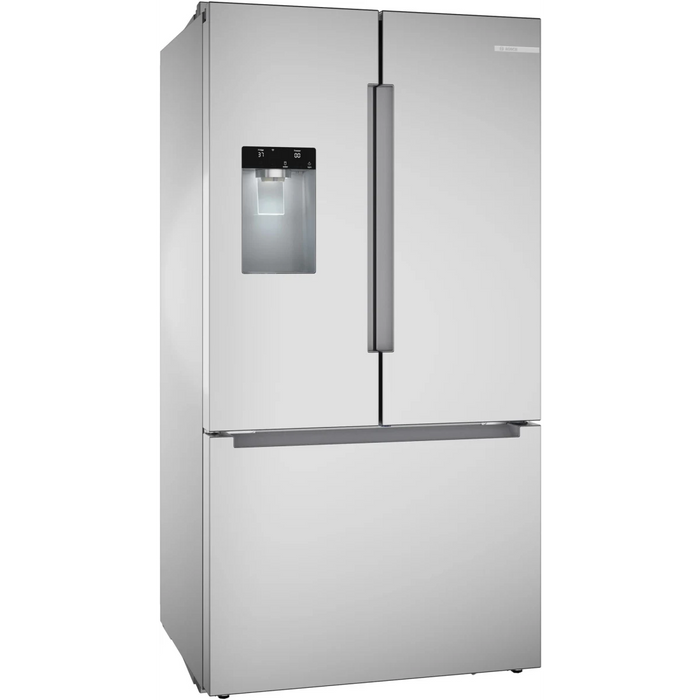 Bosch 36" Freestanding French Door Bottom Mount Smart Refrigerator, B36FD10ENS