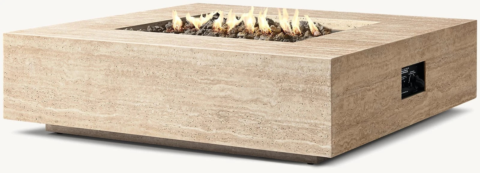 Ixtapa Square Plinth Fire Table