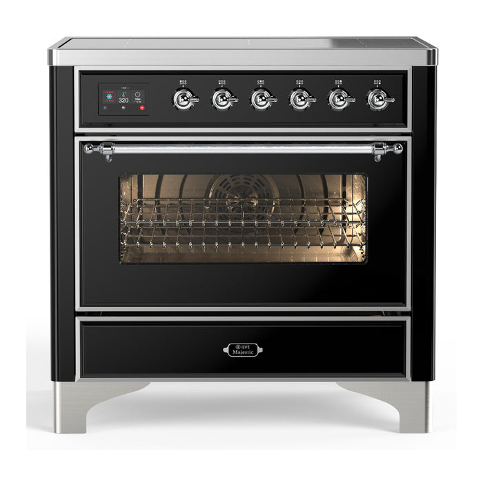 ILVE 36"Majestic III Induction Range, UMIB36NR3 — UMIB36NR3AWB