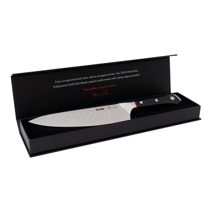 ZLINE Mark Estee 8" Professional Japanese Damascus Steel Chef Knife KCKT-ME-JD