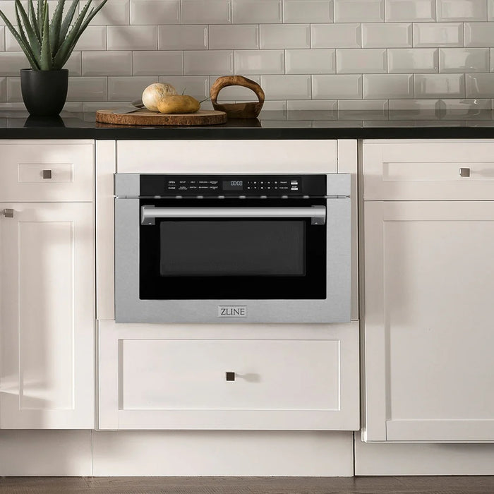 ZLINE 24" Built-in Microwave Drawer MWD-1-SS-H