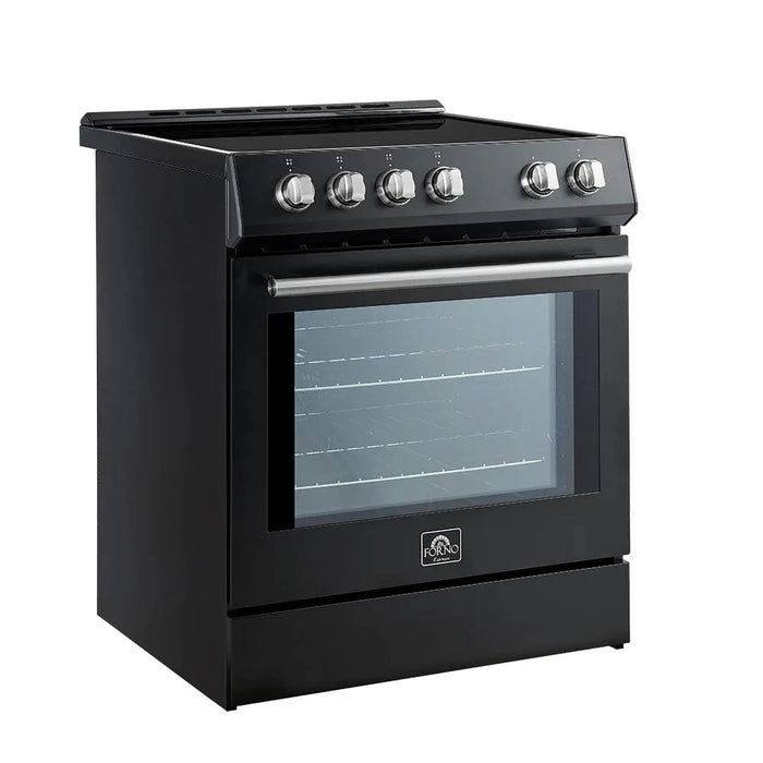 FORNO Espresso Leonardo 30" Induction Range FFSIN0982-30BLK