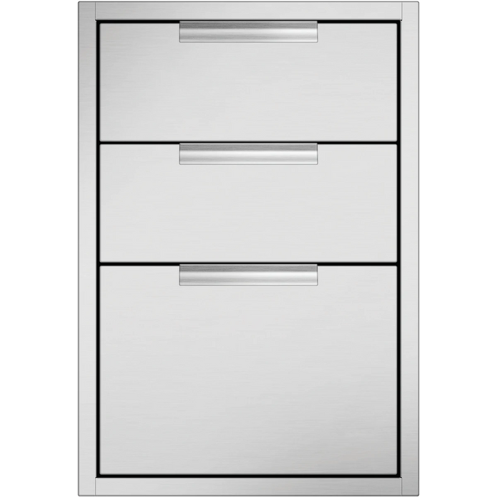 DCS 20" Built-in Outdoor Storage Drawer: Triple Drawer, TDT120