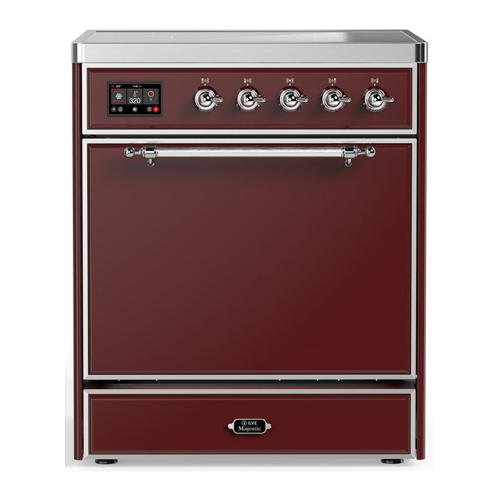 ILVE 30"Majestic III Induction Range, UMIB30QNR3 — UMIB30QNR3AWB
