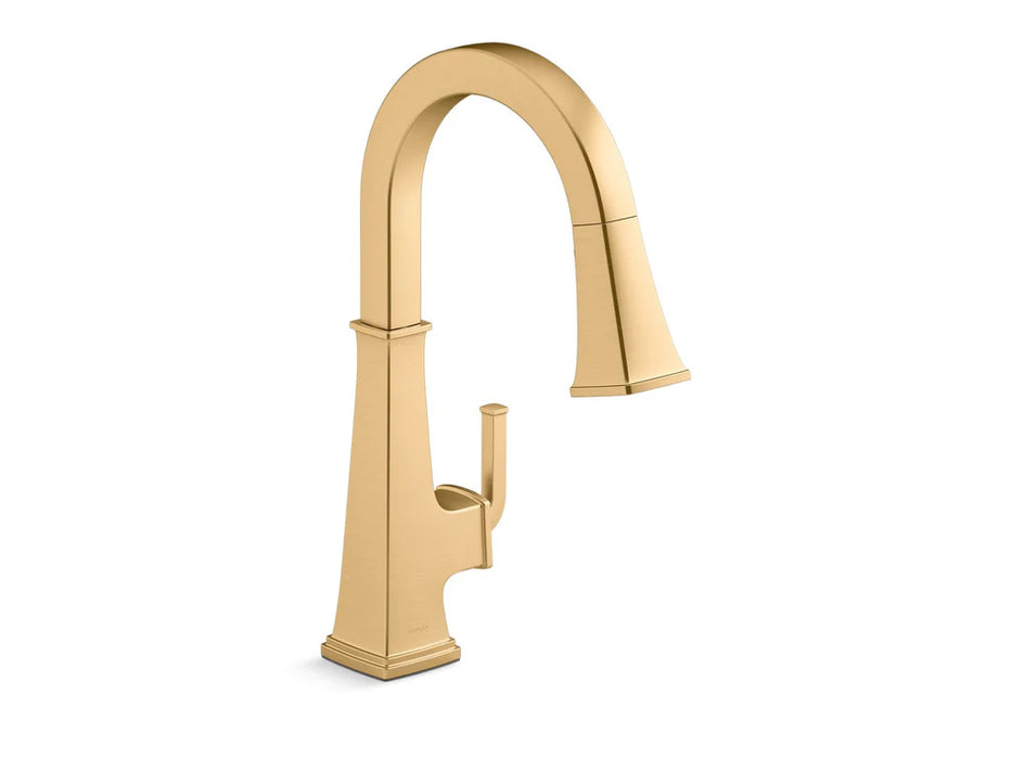KOHLER Riff Pull-down kitchen sink faucet, three-function sprayhead K-23830