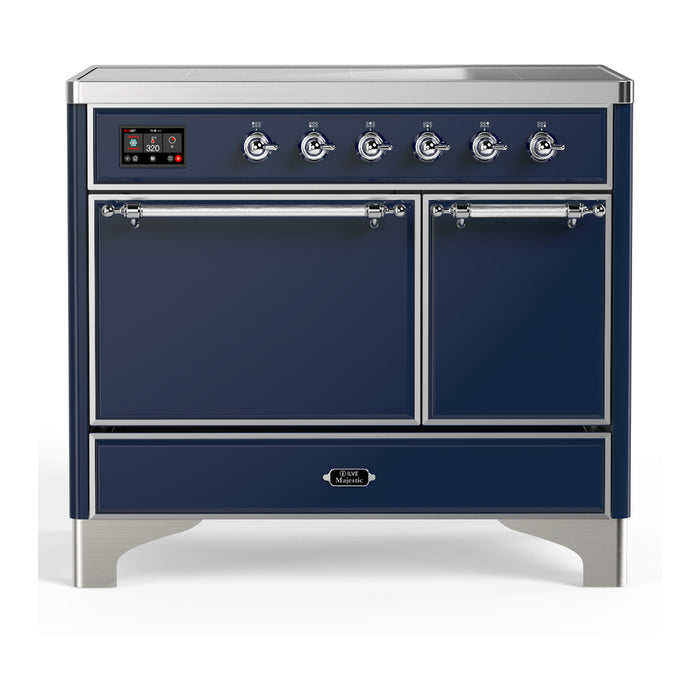 ILVE 40"Majestic III Induction Range, UMDIB40QNR3 — UMDIB40QNR3AWB