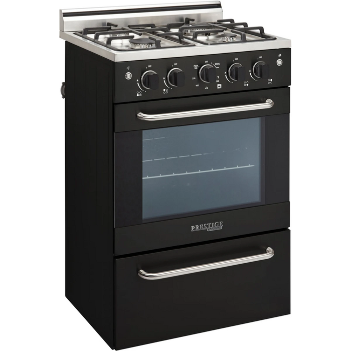 UNIQUE Prestige 24" Freestanding Gas Range, UGP-24V PC1 B