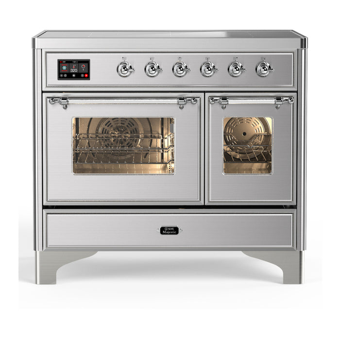ILVE 40"Majestic III Induction Range, UMDIB40NR3 — UMDIB40NR3AWB