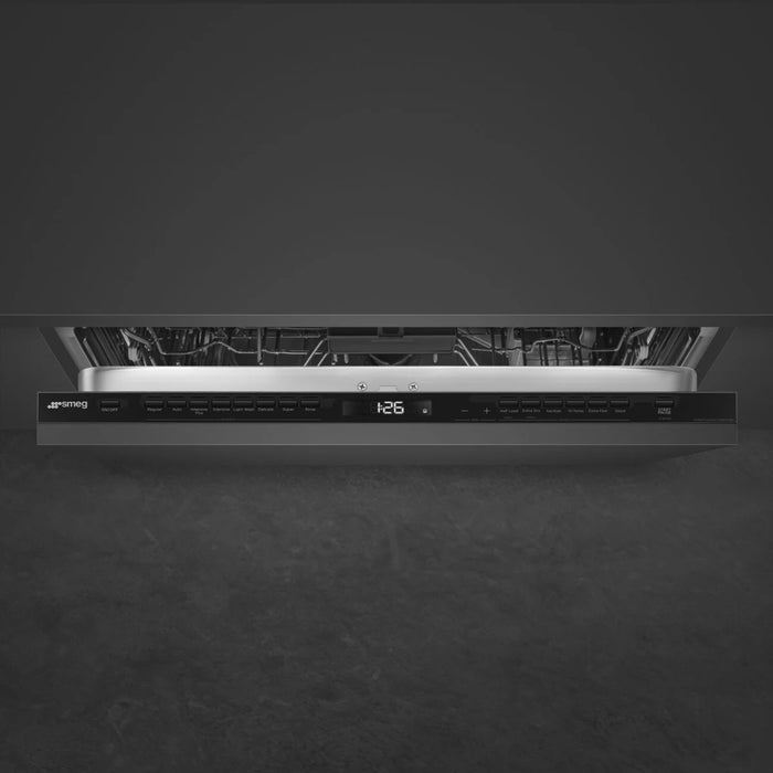 SMEG 24" Fully Integrated Built-In Panel Ready Dishwasher, DW8600