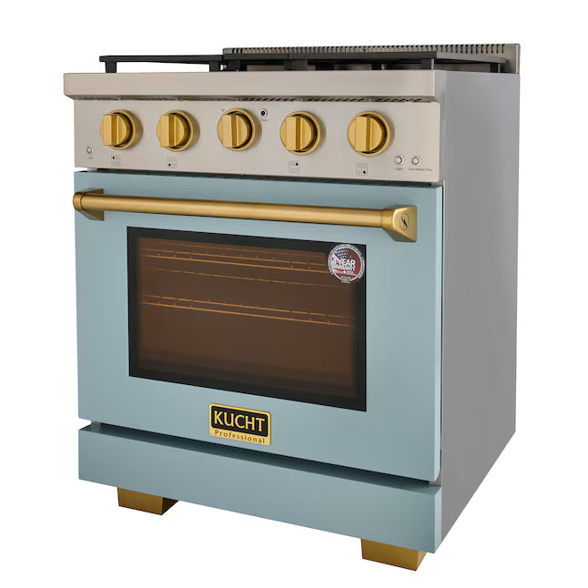 KUCHT 30" Natural Gas Range, KFX3000X-6AAG