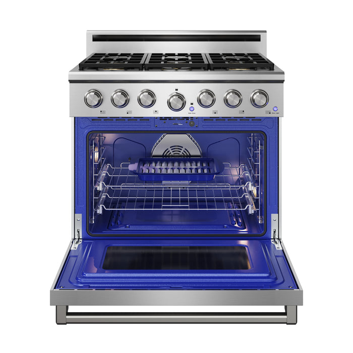 THOR 36" Professional Natural Gas Range XRG36E