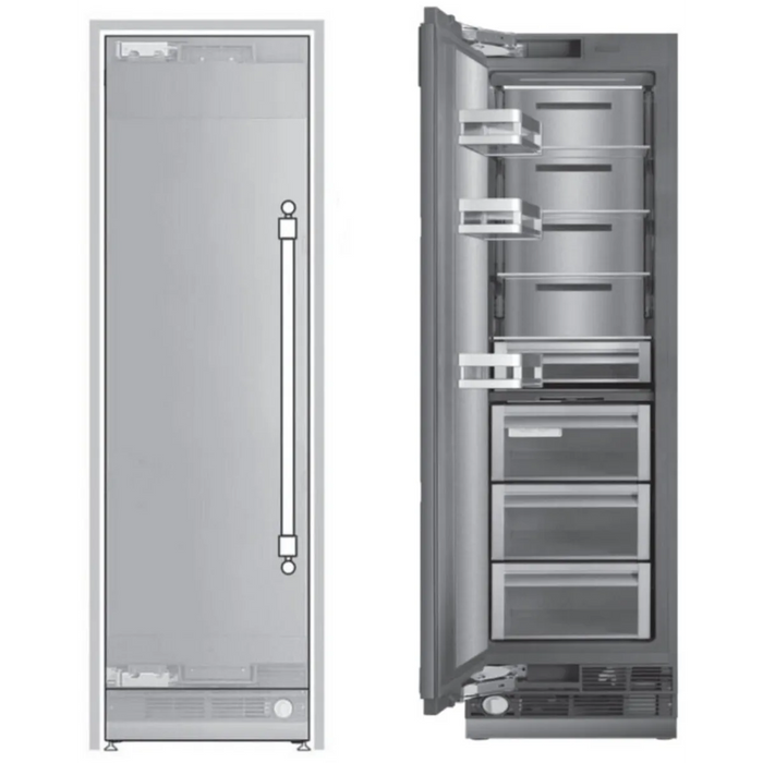 ILVE 24" Freezer Column, Panel Ready UFFC24SINPRY