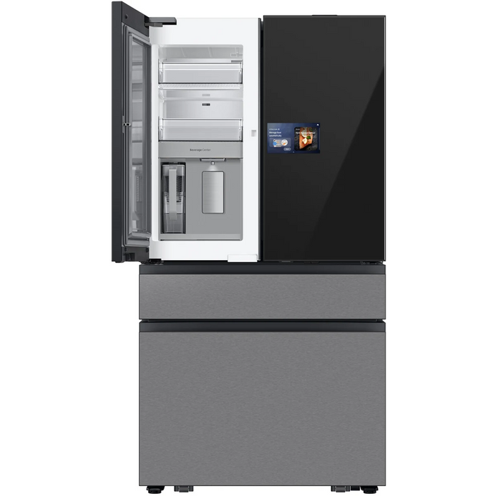Samsung Bespoke 36" Smart 4-Door French Door Refrigerator  RF90F29BECR