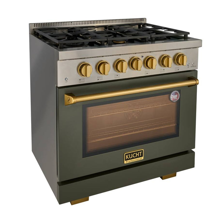 KUCHT 36" Natural Gas Range, KFX3600X-7AAG