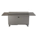 Elevato Smart Bar Table, Sandstone Black, fridge, freezer, Bluetooth control - Angle View