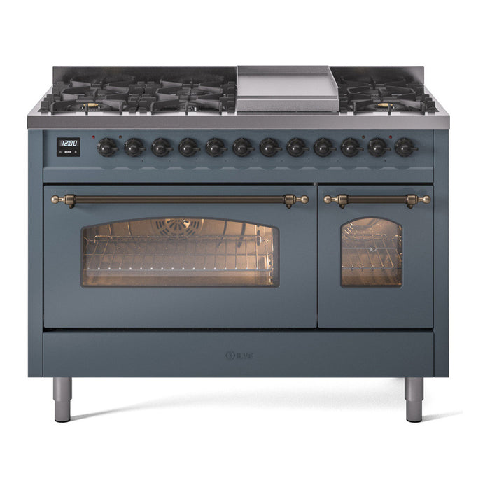 ILVE Nostalgie II 48" Dual Fuel Range, UP48FNMP